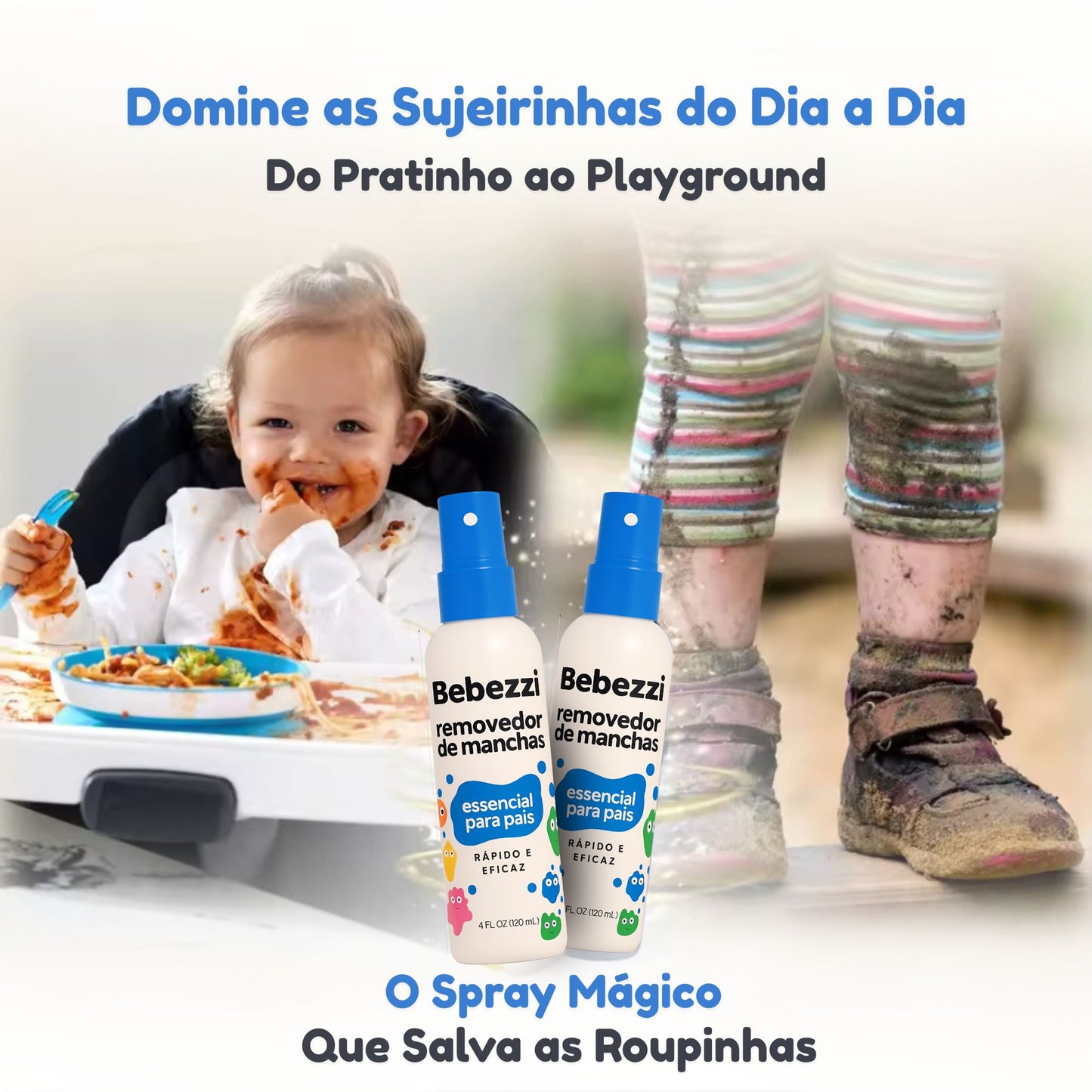 Bebezzi® Spray Tira-Manchas para Pais [COMPRE 1 LEVE 2]